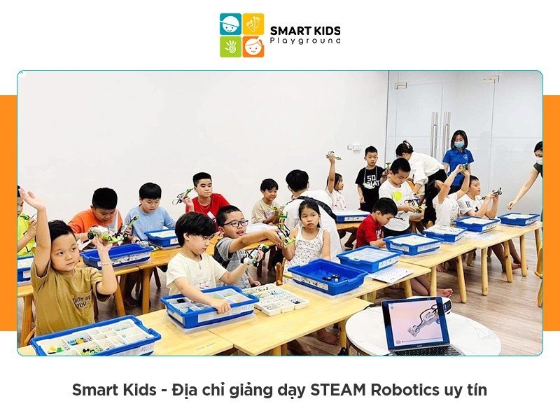 STEAM Robotics – Môn học kích thích và phát triển khả năng sáng tạo của trẻ trong học tập