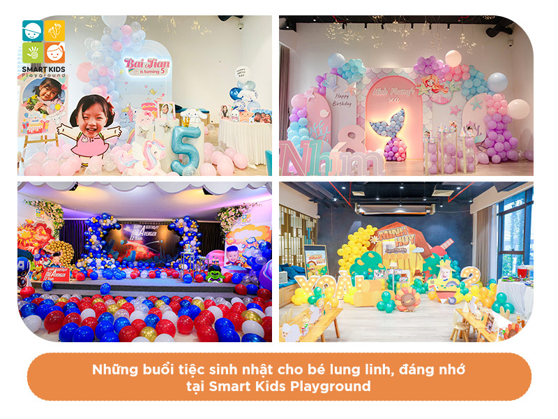 Báo giá dịch vụ tổ chức sinh nhật cho bé tại Smart Kids Playground