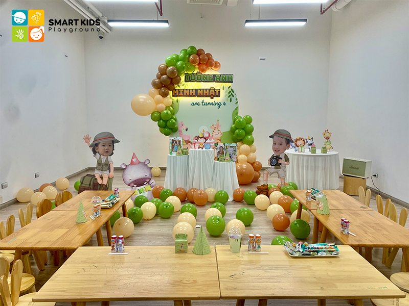 Không gian phòng tiệc riêng tư siêu VIP tại Smart Kids
