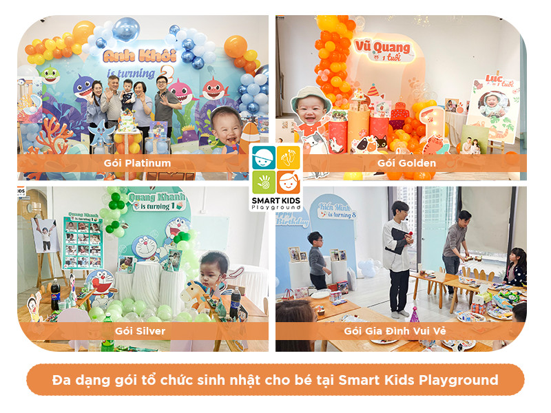 Smart Kids Playground - Địa điểm tổ chức sinh nhật cho bé uy tín, tiện lợi tại Hà Nội